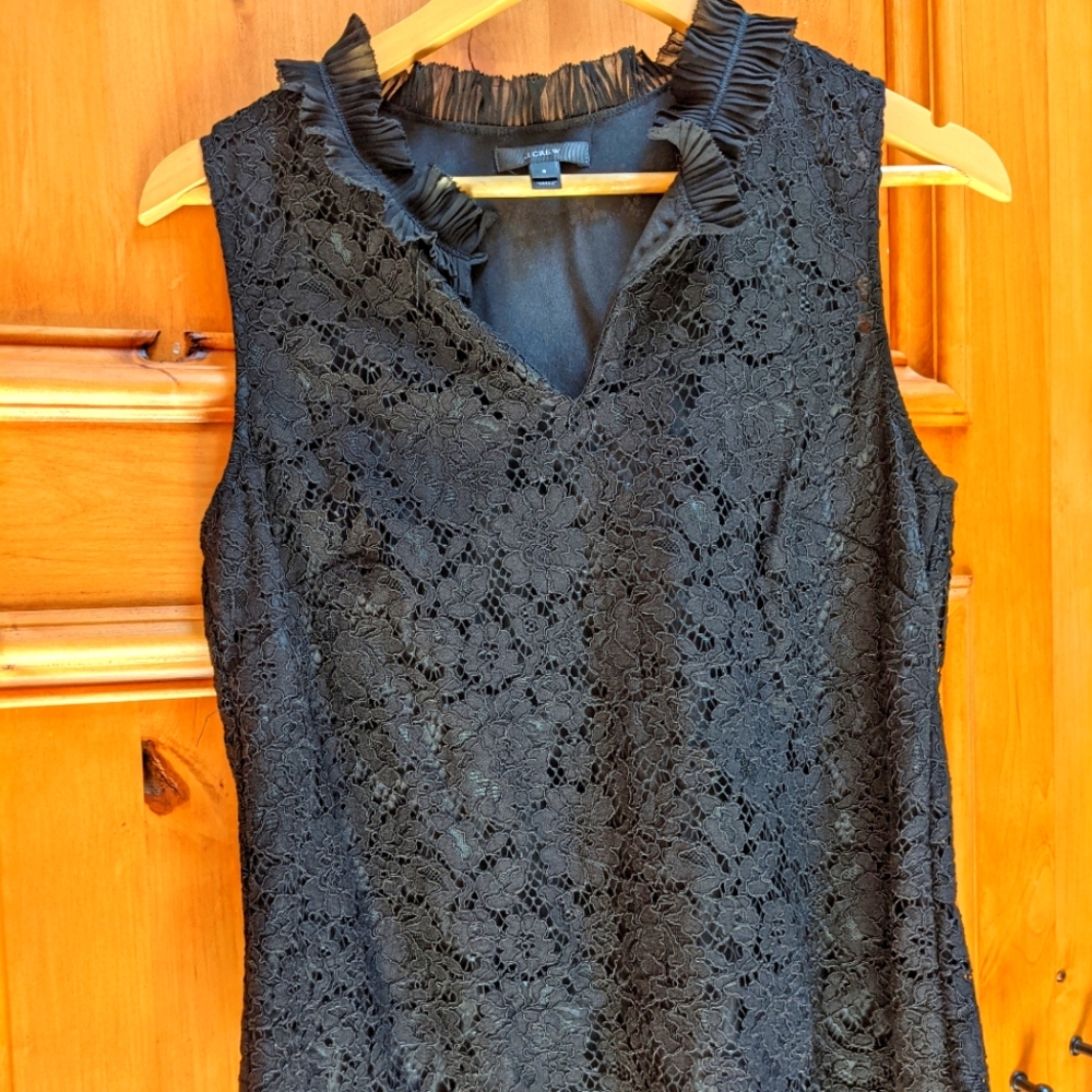 J. Crew Lace Top Size Small